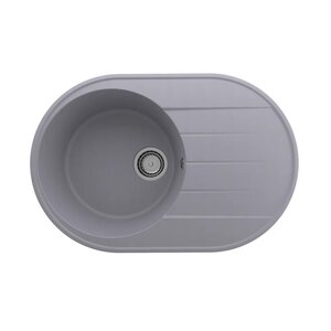 Изображение товара Мойка кухонная Ulgran Quartz Nora 750-05, 75 см, цвет бетон