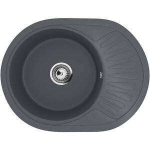 Изображение товара Мойка кухонная Ulgran U-107m 57 см антрацит нержавеющая сталь