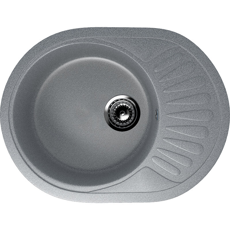 Изображение товара Кухонная мойка Ulgran U-107m 57 см темно-серый