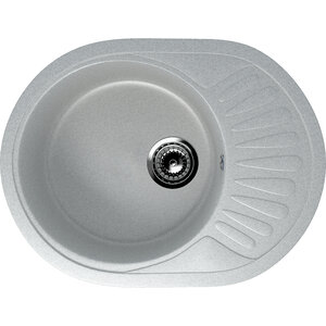 Изображение товара Мойка кухонная Ulgran U-107m 57 см из нержавеющей стали серый цвет