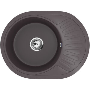 Изображение товара Кухонная мойка Ulgran U-107m 57 см искусственный камень матовая коричневая