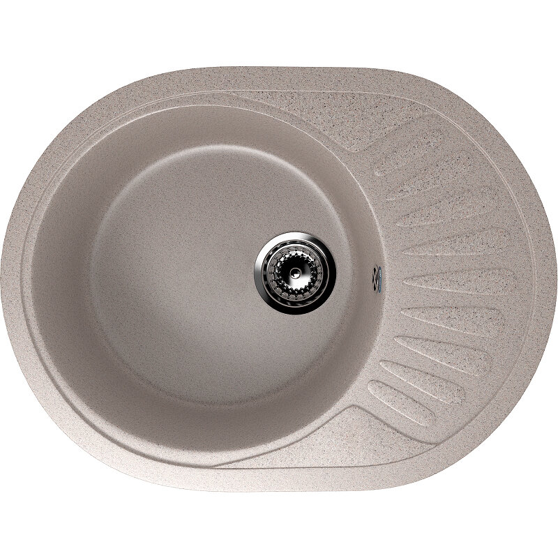 Изображение товара Кухонная мойка Ulgran U-107m, 57 см, цвет песочный