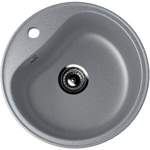 Изображение товара Кухонная мойка Ulgran U-100-309, 49 см, темно-серая, встраиваемая