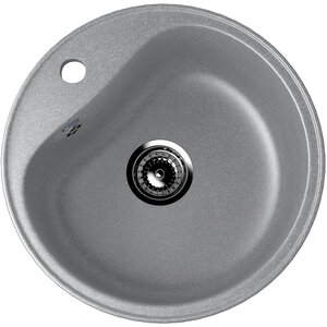 Изображение товара Мойка кухонная Ulgran U-100 U-100-342, 49 см, цвет графит