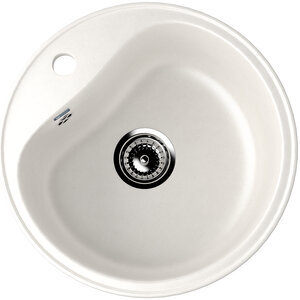 Изображение товара Кухонная мойка Ulgran U-100 49 см белая встраиваемая сверху