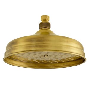 Изображение товара Верхний душ Migliore Roma 29675, 20 х 20 см, 1 режим струи, без держателя, бронза