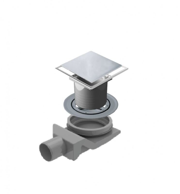 Изображение товара Душевой трап Pestan Confluo Standard Plate, цвет - хром, 13702566