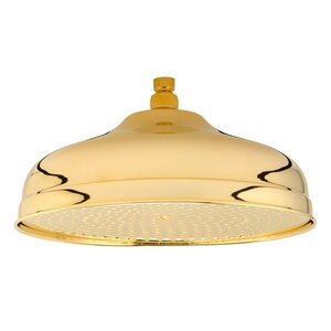 Изображение товара Верхний душ Migliore Roma 29829, 30 х 30 см, 1 режим струи, без держателя, золото