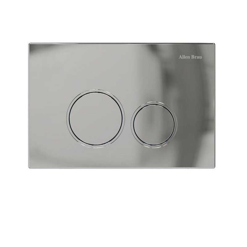 Изображение товара Кнопка смыва Allen Brau Priority 9.20001.00, пневматическая, цвет хром