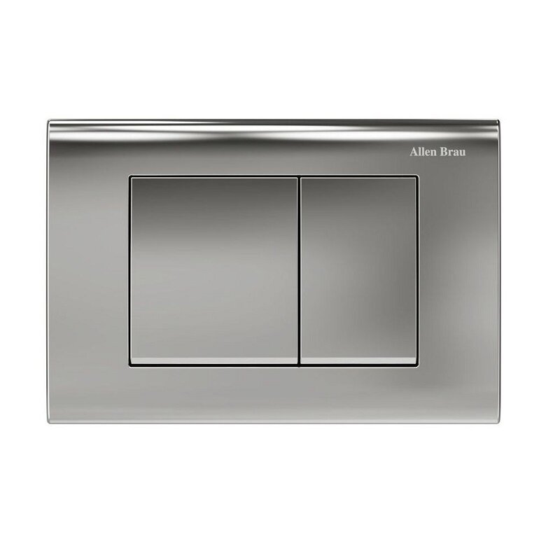 Изображение товара Кнопка смыва Allen Brau Liberty 9.20002.00, пневматическая, цвет хром
