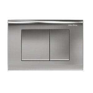 Изображение товара Кнопка смыва Allen Brau Liberty 9.20002.MG, пневматическая, цвет сатин