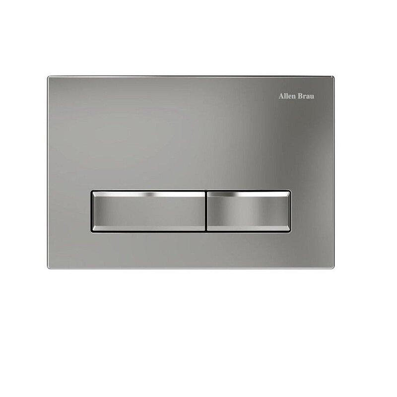 Изображение товара Кнопка смыва Allen Brau Fantasy пневматическая хром двурежимная