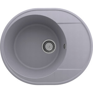 Изображение товара Мойка кухонная Ulgran Quartz Nora 585-05, 58.5 см, цвет бетон