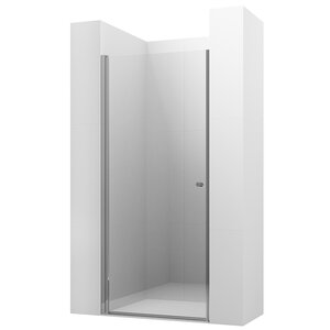 Изображение товара Душевая дверь Ambassador Elysium 90x200 см распашная стекло Easy Clean хром