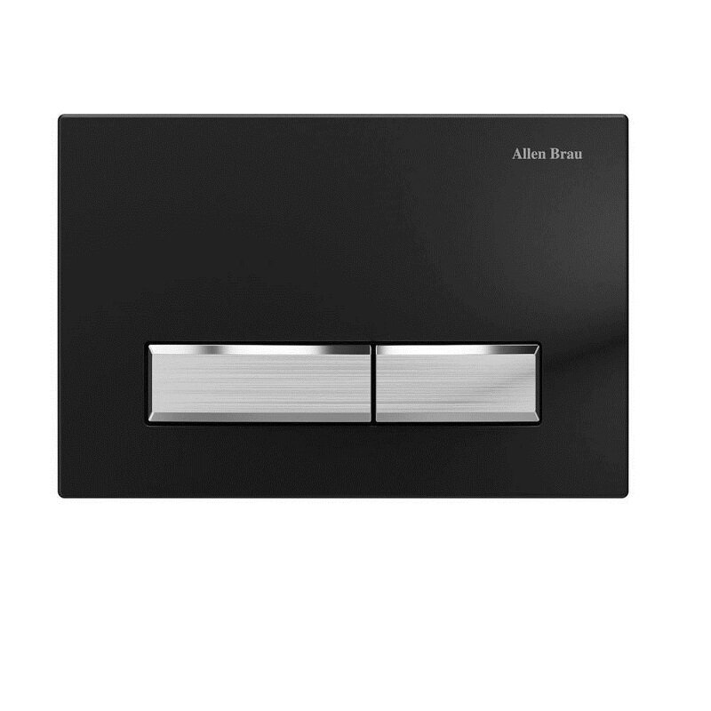 Изображение товара Кнопка смыва Allen Brau Fantasy 2.0 9.20004.31 Пневматическая черный матовый/никель