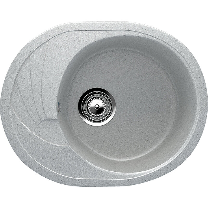 Изображение товара Мойка кухонная Ulgran U-403 U-403-310, 57 см, цвет серый Изображение товара Мойка кухонная Ulgran U-403 U-403-310, 57 см, цвет серый