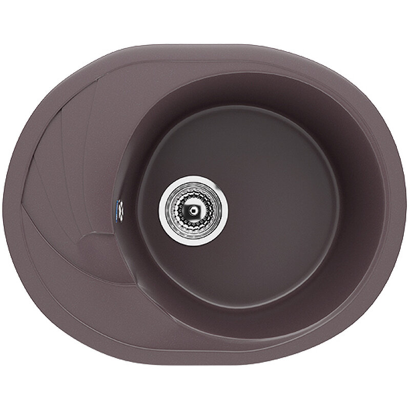 Изображение товара Кухонная мойка Ulgran U-403 57 см шоколад встраиваемая сверху