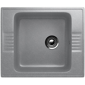 Изображение товара Кухонная мойка Ulgran U-204, графит, 58.5 см