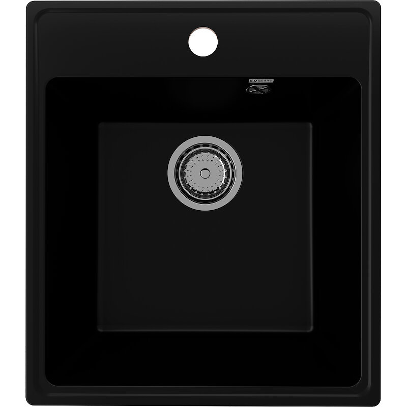 Изображение товара Мойка кухонная Ulgran Quartz Forte 425-07 42.5 см уголь искусственный камень