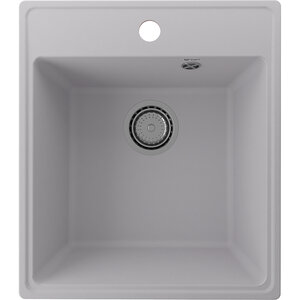 Изображение товара Мойка кухонная Ulgran Quartz Forte Forte 425-04, 42.5 см, цвет платина