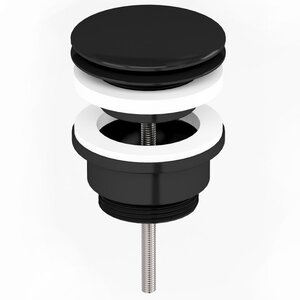 Изображение товара Донный клапан Paini универсальный клик-клак черный матовый PVD 53PZ945ETSR