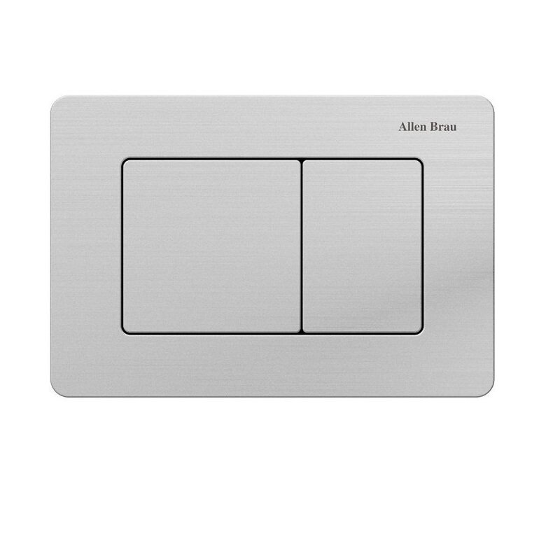 Изображение товара Кнопка смыва Allen Brau Infinity 9.20006.BN Пневматическая сталь браш