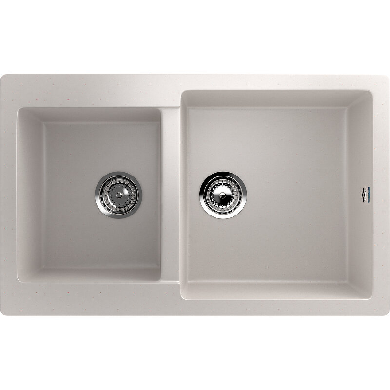 Изображение товара Мойка кухонная Ulgran U-505, 77 см, белая