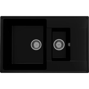 Изображение товара Мойка кухонная Ulgran Quartz Prima 780 1,5 K-07 78 см уголь матовая