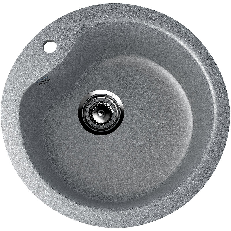 Изображение товара Ulgran U-102 U-102-309: кухонная мойка 48 см, темно-серый
