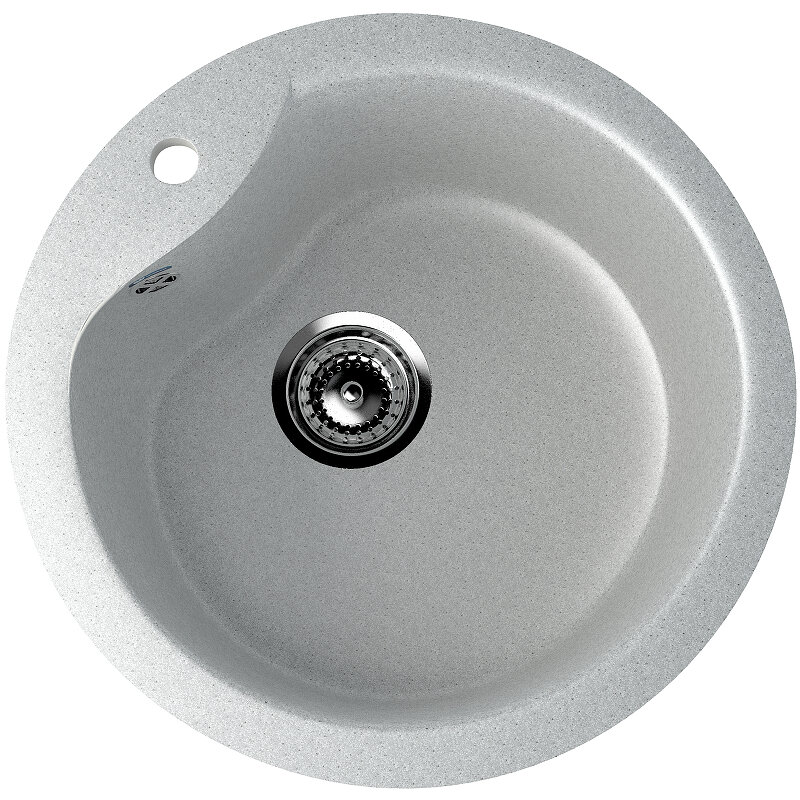 Изображение товара Мойка кухонная Ulgran U-102 U-102-310, 48 см, цвет серый