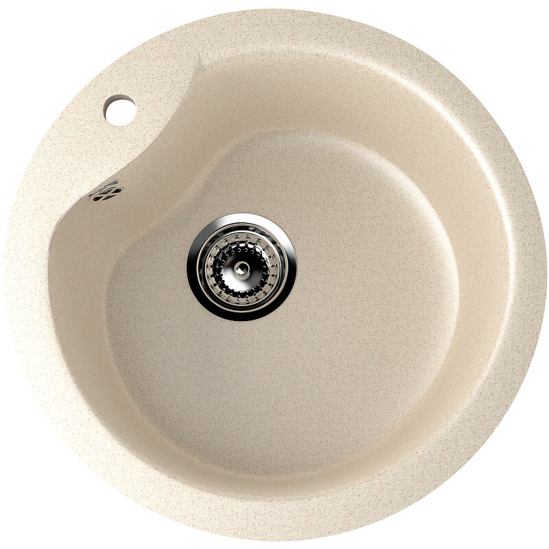 Изображение товара Мойка кухонная Ulgran U-102 U-102-328, 48 см, цвет бежевый