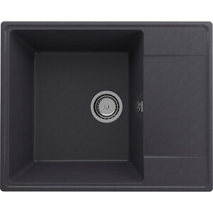 Изображение товара Мойка кухонная Quartz Prima 605-08, 60.5 см, цвет космос