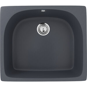 Изображение товара Мойка кухонная Ulgran U-408 U-408-343, 59 см, цвет антрацит