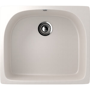 Изображение товара Мойка кухонная Ulgran U-408 59 см белая встраиваемая