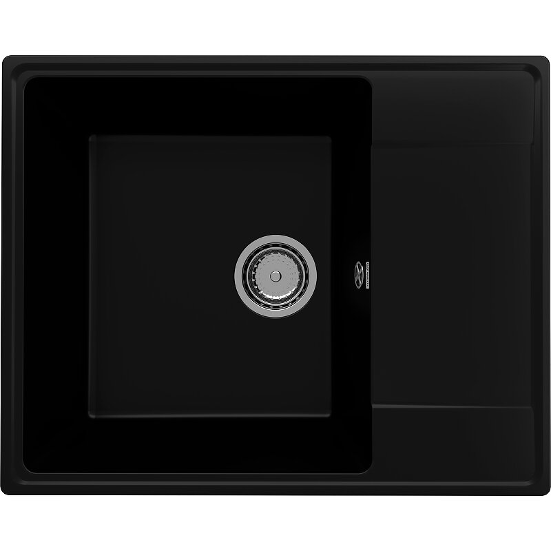Изображение товара Quartz Prima 605-07: кухонная мойка 60,5 см, цвет уголь