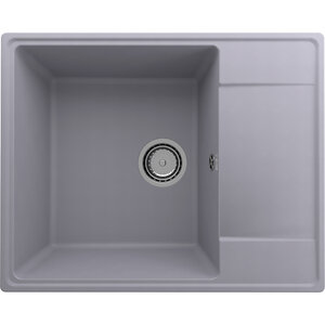 Изображение товара Мойка кухонная Quartz Prima 605-05, 60.5 см, цвет бетон