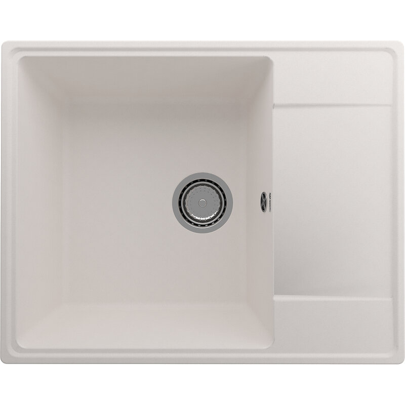 Изображение товара Кухонная мойка из искусственного камня Quartz Prima 60.5 см жасмин встраиваемая