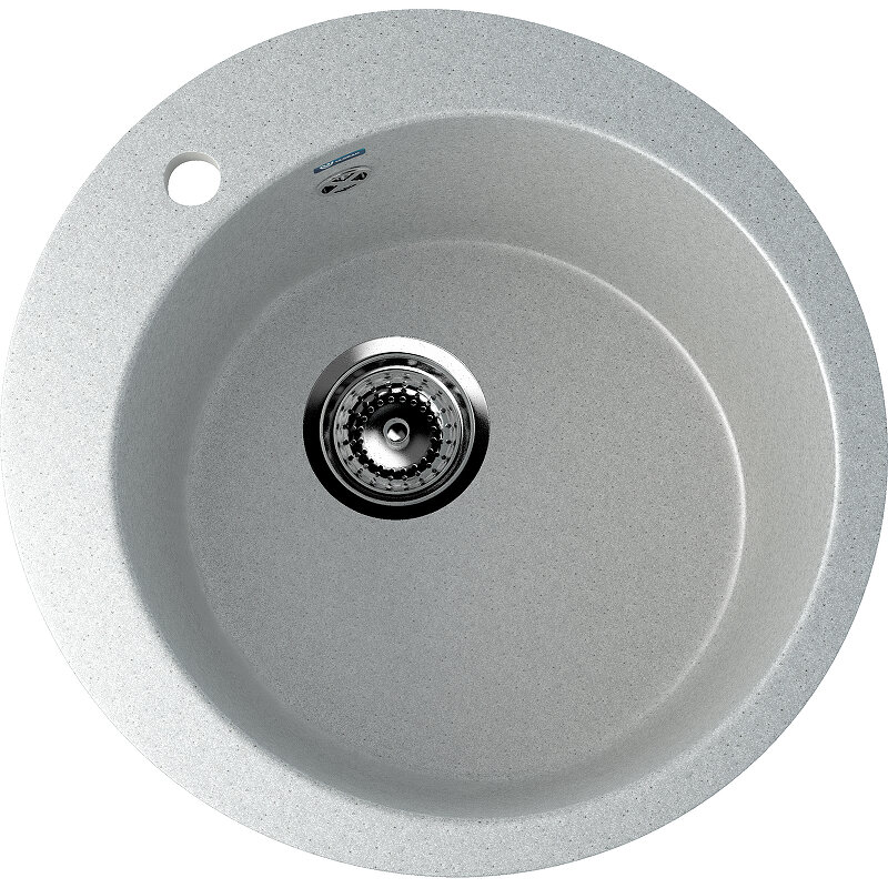 Изображение товара Мойка кухонная Ulgran U-405 U-405-310, 49.5 см, цвет серый