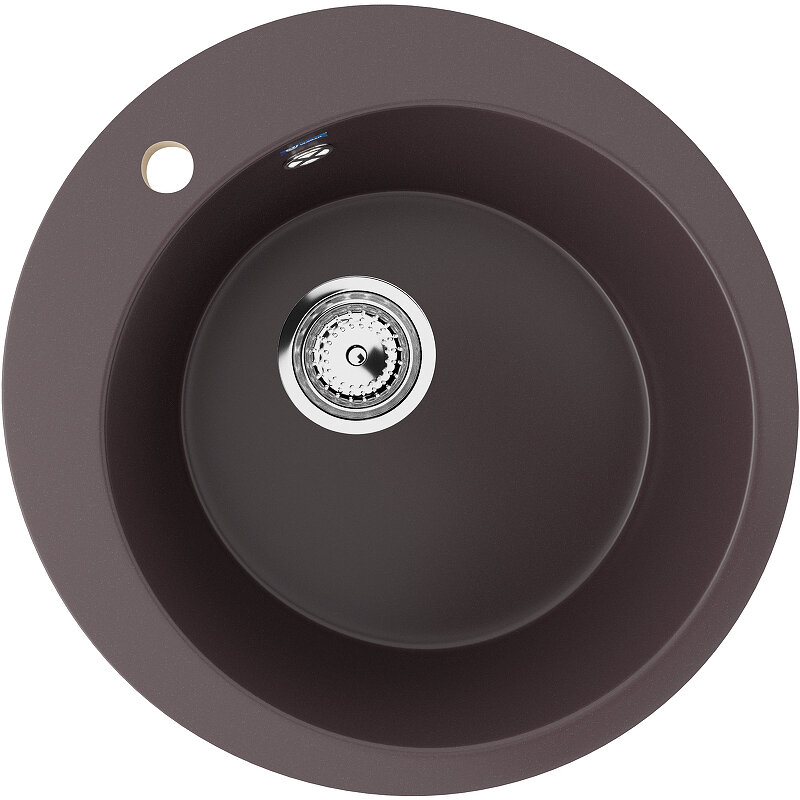 Изображение товара Кухонная мойка Ulgran U-405 49.5 см шоколад встраиваемая Изображение товара Кухонная мойка Ulgran U-405 49.5 см шоколад встраиваемая