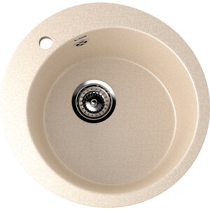 Изображение товара Мойка кухонная Ulgran U-405 U-405-328, 49.5 см, цвет бежевый