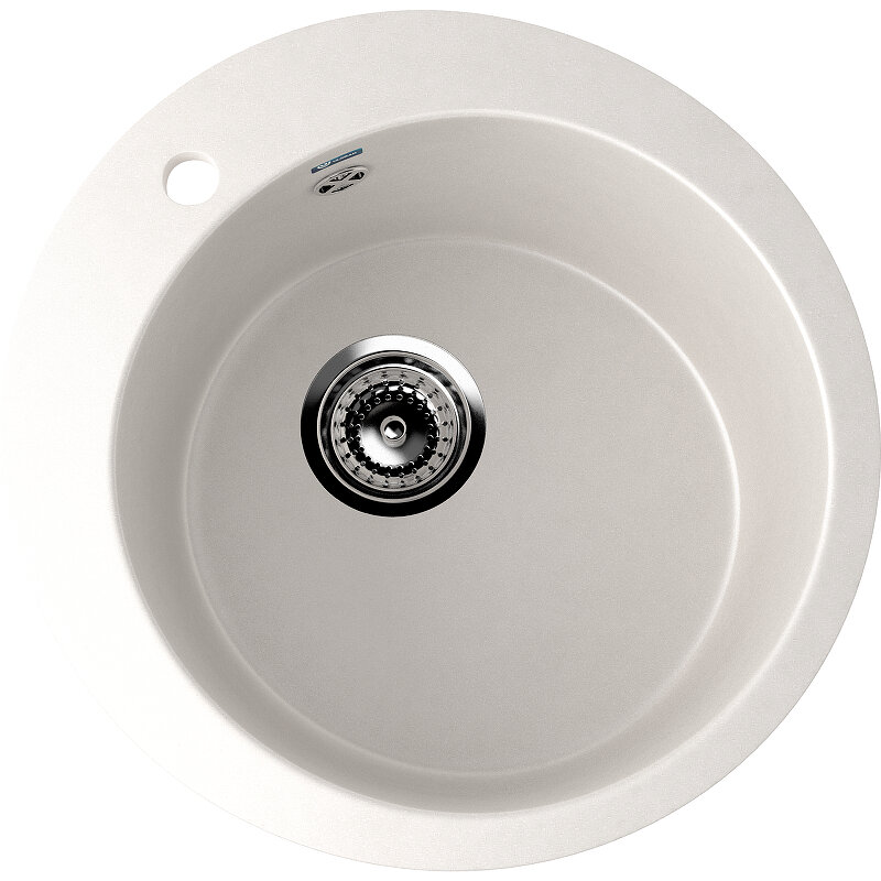 Изображение товара Мойка кухонная Ulgran U-405 U-405-341, 49.5 см, цвет ультра-белый Изображение товара Мойка кухонная Ulgran U-405 U-405-341, 49.5 см, цвет ультра-белый