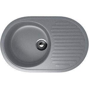 Изображение товара Мойка кухонная Ulgran U-107 U-107-309, 72 см, цвет темно-серый