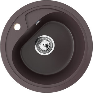 Изображение товара Мойка кухонная Ulgran U-500 U-500-345, 44 см, цвет шоколад