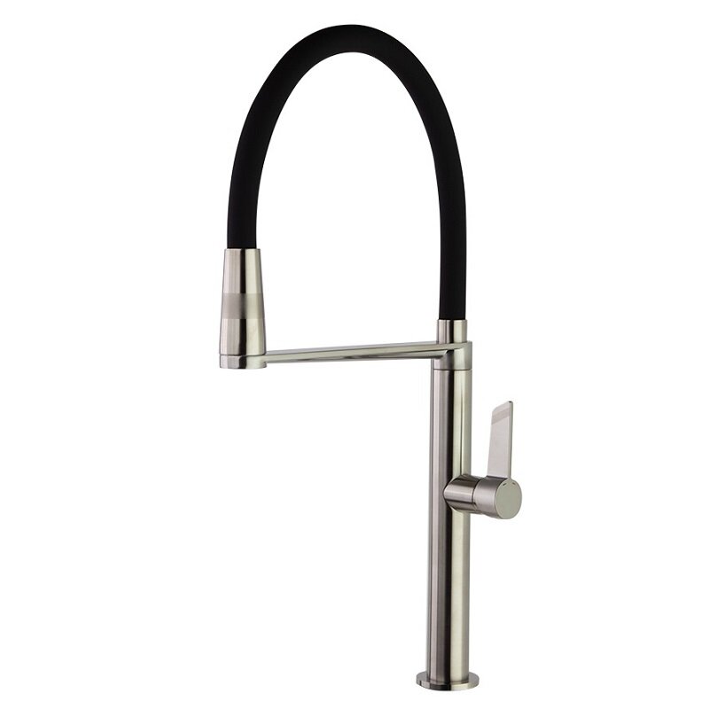 Изображение товара Смеситель для кухонной мойки Ramonsoler Kitchen 388801MCNC, никель Изображение товара Смеситель для кухонной мойки Ramonsoler Kitchen 388801MCNC, никель