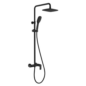 Изображение товара Душевая система Black&White Universe UK8300B в черном матовом цвете