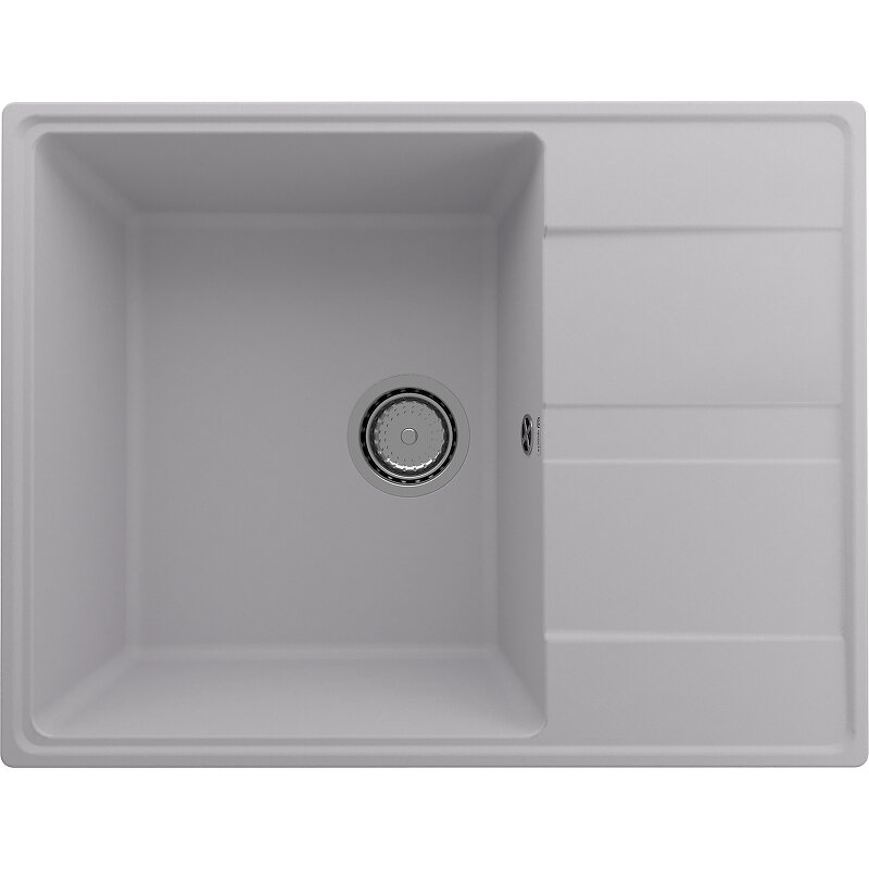 Изображение товара Мойка кухонная Ulgran Quartz Prima 70x50 см искусственный камень платина