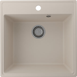 Изображение товара Мойка кухонная Ulgran Quartz Forte Forte 505-01, 50.5 см, цвет жасмин