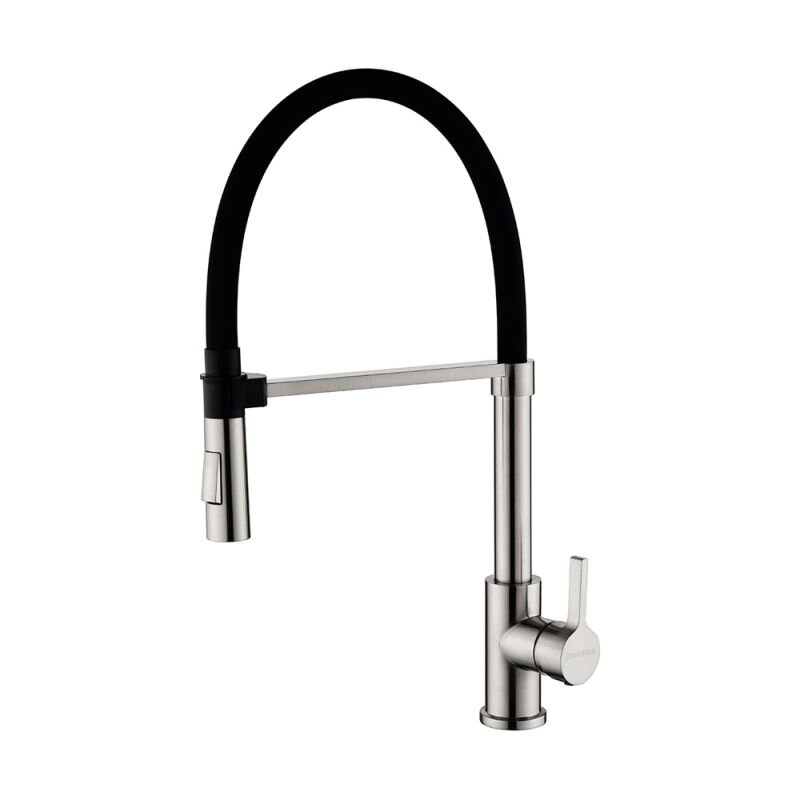 Изображение товара Смеситель Paulmark Halt Ha214021-Ni для кухонной мойки, никель