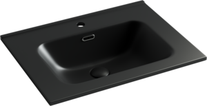 Изображение товара Раковина Ceramicanova Element CN7001MB 61x46.5 см черный матовый с переливом