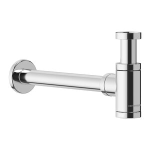 Изображение товара Дизайнерский сифон Ceramicanova для раковины, латунь и нержавеющая сталь, хром